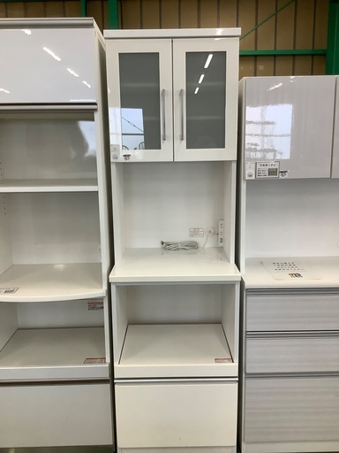 家具ならトレファク吉川店！！ レンジボード　ホワイト