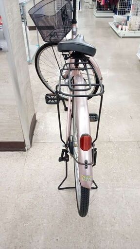 ★ジモティ割あり★  自転車　一般 27インチ シャンパンピンク クリーニング済み TJ8551 ☆ジモティ割あり☆ 自転車 一般 27インチ シャンパンピンク