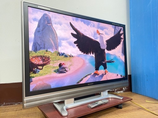 【値下げしました】SHARPシャープ/AQUOSアクオス46型液晶テレビ/46インチ/LC-46EX5/純正リモコン付き/HDMI端子2系統/地デジ/BS/CS/2008年製/大画面/ネット/動画/映画/ライブ/スポーツ/リビング/ゲーム/モニター/サイネージ/動作確認済み/新生活/大家族/一人暮らし/家電/電化製品/福岡市/糸島市/お買い替え対応/古い家電引取り処分可能/直接引取り/自社便配送可能 【JUN-PayPay】【クレジットカード･PayPay支払い可能】