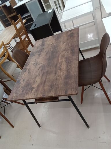 ★ジモティ割あり★  ダイニングセット ブラウン W120×D75×H70 クリーニング済み TC4905
