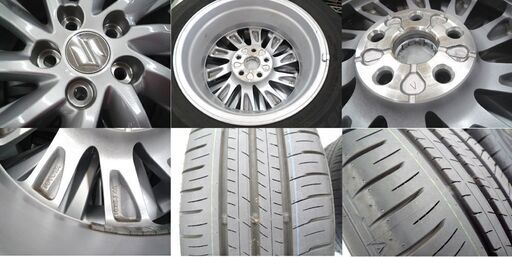 ホイール付きタイヤ4本セット スズキ ランディ 純正アルミ ダンロップ