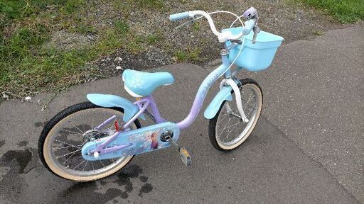 アナと雪の女王 自転車
