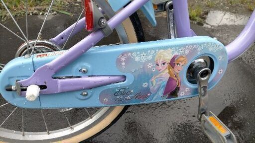 アナと雪の女王 自転車