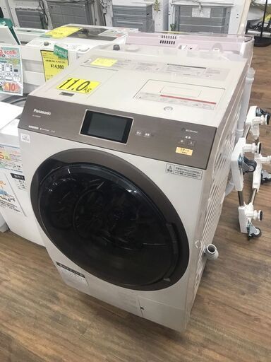 ドラム洗濯機 パナソニック NV-VX9900R 2019 6ヶ月保証付き
