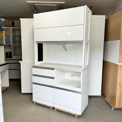 ☆ジモティ割あり☆ パモウナ レンジボード 黒 H205×D51×W140 