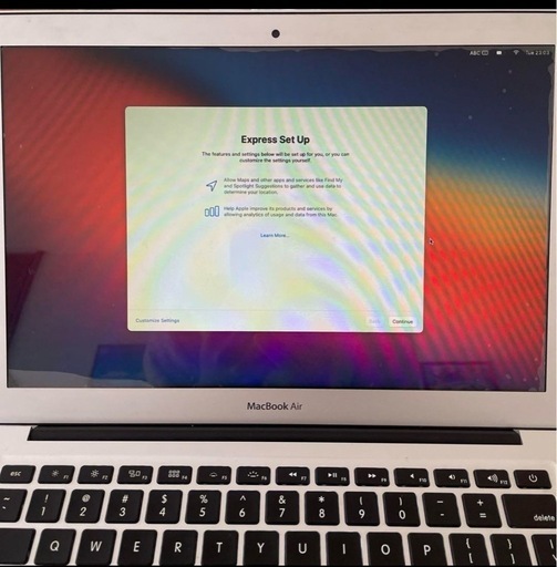Macbook Air 2013年121GB corei5 USキ 海外アダプタ