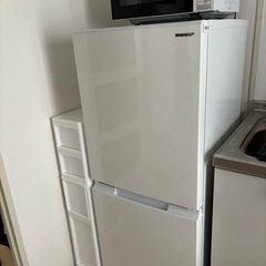 交渉可能】シャープ ノンフロン冷凍冷蔵庫 SJ-D15GJ-W