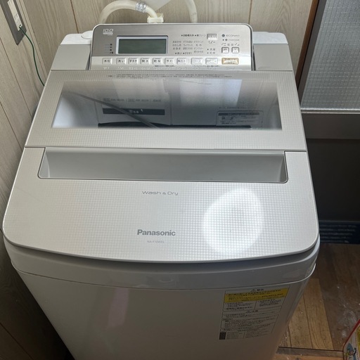 Panasonic洗濯機10キロNA-F10WE6