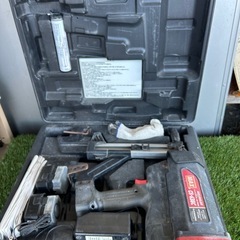 中古 MAX マックス ガス内燃式ピン打機 ガスネイラ ガス釘打ち機 GS‐638C 