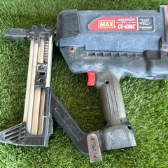 中古 MAX マックス ガス内燃式ピン打機 ガスネイラ ガス釘打ち機 GS‐638C 
