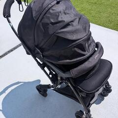 美品】ピジョン スートプラス SB2+ 両対面式A型ベビーカー