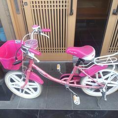 ピンク色 子供用自転車 女の子