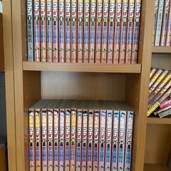 名探偵コナン＋本棚-アンティーク木製スキー