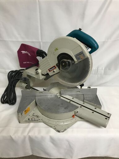 【北見市発】マキタ makita 10型スライドマルノコ LS1011 1990年製 青 DIY 木工 (D6046yayY)