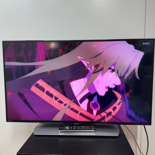 激安‼️ 17年製SHARP液晶テレビLC-40U40  リモコン付きA0241