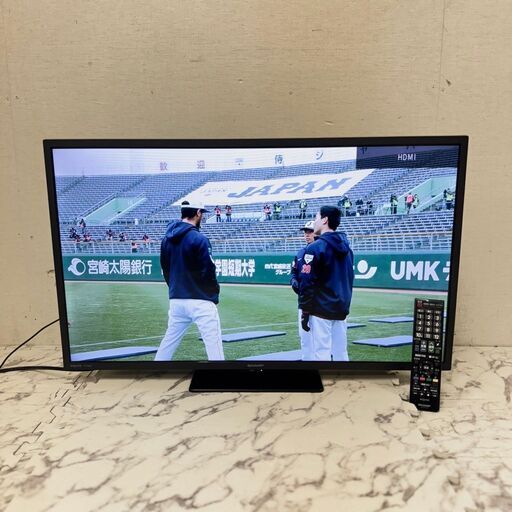 19689  SHARP/AQUOS ハイビジョン液晶テレビ 2022年製 32V ◆大阪市内・東大阪市他 6,000円以上ご購入で無料配達いたします！◆ ※京都・高槻・枚方方面◆神戸・西宮・尼崎方面◆生駒方面、大阪南部方面　それぞれ条件付き無料配送あり！
