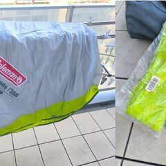 【直接手渡し限定】キャンプセット　コールマン　テント　タフワイドドーム300　タープ　パーティーシェード360　ペグ　マット2ヶ