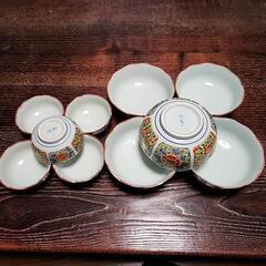 新品/未使用品　徳三郎　深川窯　親子鉢　小皿等　箱付　おまとめ 新品/未使用品 徳三郎 深川窯 親子鉢 小皿等 箱付 おまとめ