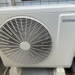 アイリスオーヤマ エアコン 2021年モデル。状態良好。 1/2