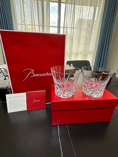 バカラ　ペアグラス　エクラ　新品