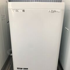 【FU949】★シャープ SHARP  全自動洗濯機 5.5kg ホワイト系 ES-GE5D  2020年式  生活家電 シンプル おしゃれ クリーニング済 堺市 深井 【ジャングルジャングル深井店】