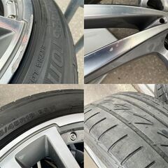 ☆シュナイター☆18インチ ホイール 18×7.5J +53 114.3 インチアップ 