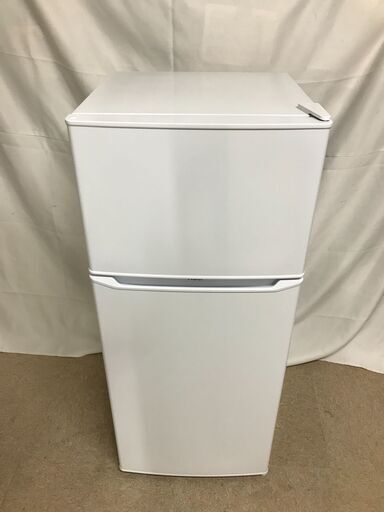 【北見市発】ハイアール Haier ノンフロン冷凍冷蔵庫 JR-N130C 2022年製 130L 白 一人暮らし 新生活 (E3019wY)