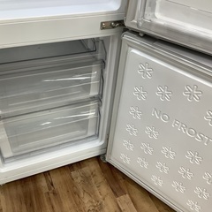 ELSONIC 2ドア冷蔵庫　EH-R1482F 2021年製