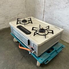 【Rinnai】 リンナイ ガスコンロ ガステーブル DCM01BEL LPガス用 2016年製 Y0288