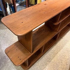 【池上店】　廃盤　廃番　希少　アクメ　アクメファニチャー　acme　furniture　POCATELLO SHELF 2018 ポカテロシェルフ オーク材 ヴィンテージ 3段シェルフ 14万 無垢材　ビンテージ　カントリー オーク  シェルフ　棚　ラック　飾り棚　間仕切り　パーテーション　サイドボード　オープンシェルフ　ローボード　カウンター　