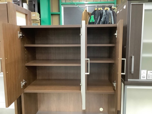 家具ならトレファク吉川店！！ B-COMPANY レンジボード　ブラウン×シルバー カテゴリ：レンジボード・キッチンボード｜在庫：あり】商品一覧｜中古