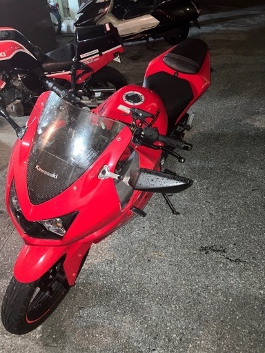 【取引中】kawasaki NINJA250R 女性オーナー車両 走行23000kmの後期型！自賠責付！現状価格