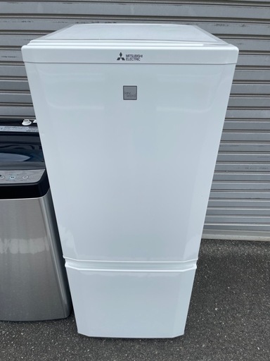 三菱 146L 2017年 ノンフロン冷凍冷蔵庫