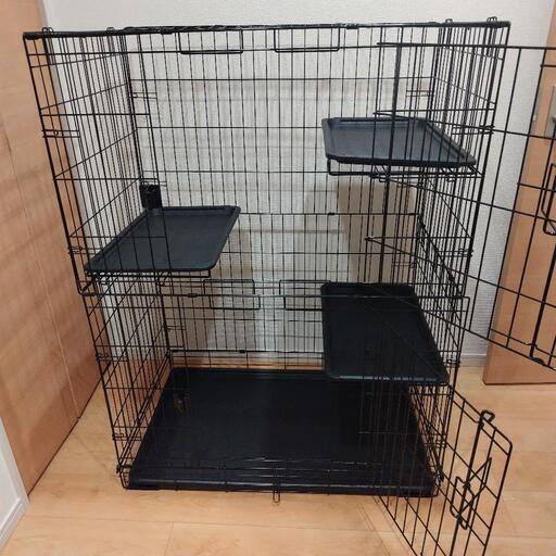 Amazonオリジナル 猫用3段ケージ