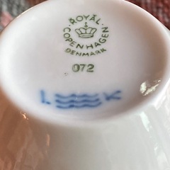 ロイヤルコペンハーゲン　プリンセス3個set　ソーサー&カップ