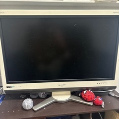 SHARP AQUOS 32型テレビ 白