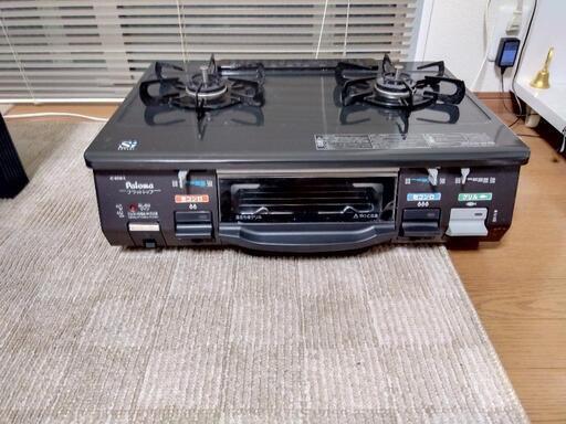 未使用品　プロパンガス　　パロマ　ガスコンロ　IC-800B-R
