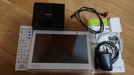 ポータブル　防水テレビ　パナソニック　ビエラ