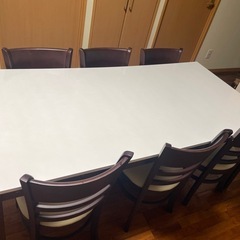 良品】 日進木工 ダイニングテーブル1500mm 匿名配送たのメル便