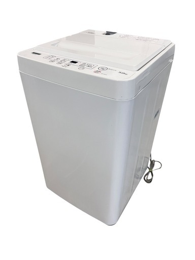NO.1778 【2020年製】 ヤマダセレクト 全自動洗濯機 YWM-T50H1 5kg 生活家電 家電 中古