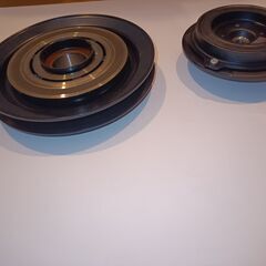 トヨタ純正 マグネットクラッチ 88412-22280 ロータ、ハブのみ（新品・未使用）デッドストック。ステータなし。