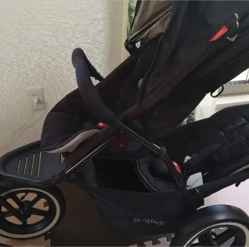 ☆美品☆　フィル\u0026テッズ＊2人乗りベビーカー＊