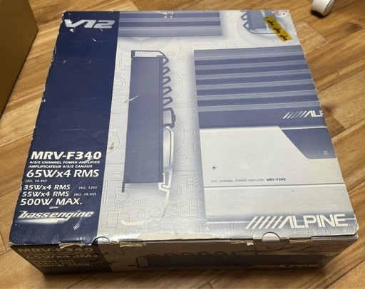 ALPINE  MRV-F340 アンプ 新品未使用