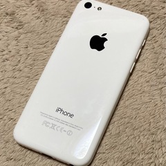 【iPhone 5c 本体】ホワイト 動作良好 iPhone5c