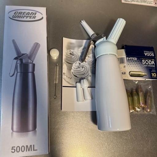 エスプーマ　家庭用　CO2ガス付