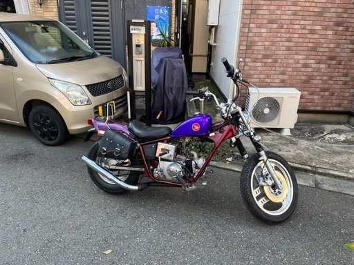 ホンダジャズパープルカスタムエンジン新品自賠責付き