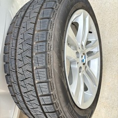 受け渡し済み BMW1シリーズ　スタッドレス タイヤ　ホイール付き　4本セット