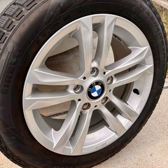 受け渡し済み BMW1シリーズ　スタッドレス タイヤ　ホイール付き　4本セット