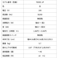 ボルネードサーキュレーター 783DC