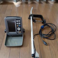 ホンデックス　PS-501CN GPS　レガー振動子ポール　中古セット